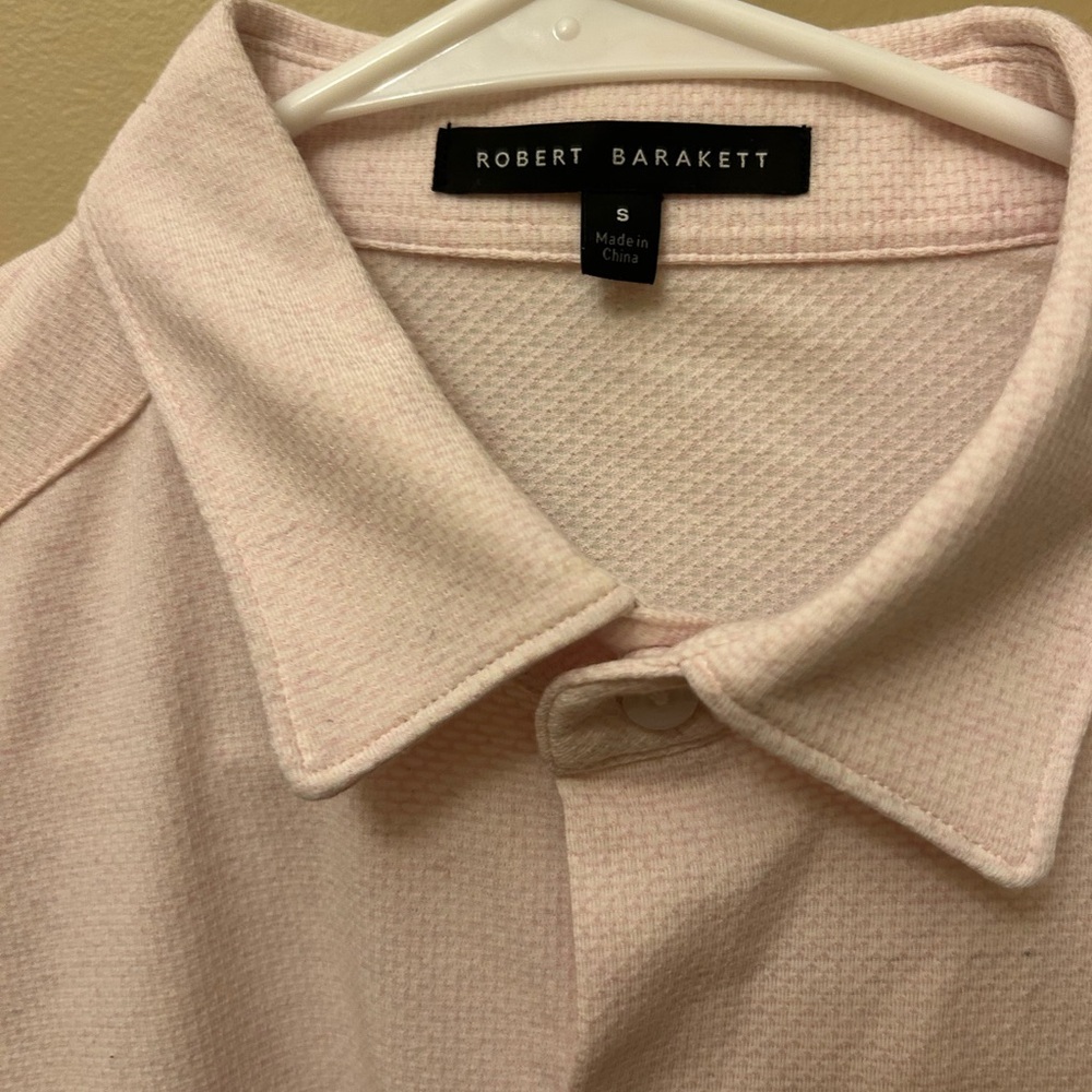 Men's Pink Short Sleeve Shirt - Picture 4 of 7